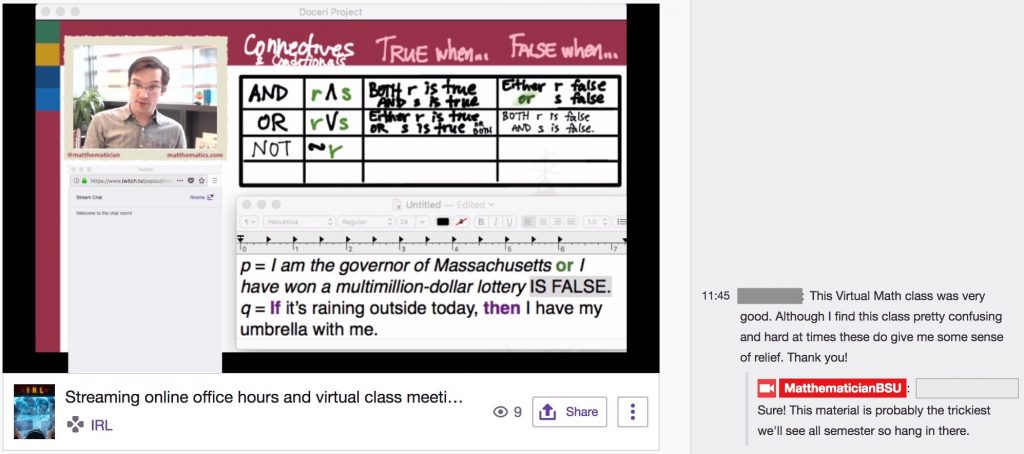 Most viewers of a math discount lesson live stream on youtube